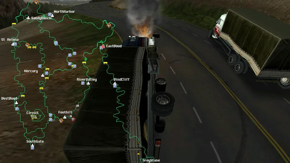 Hard Truck 2: King of the Road, captura de tela 3