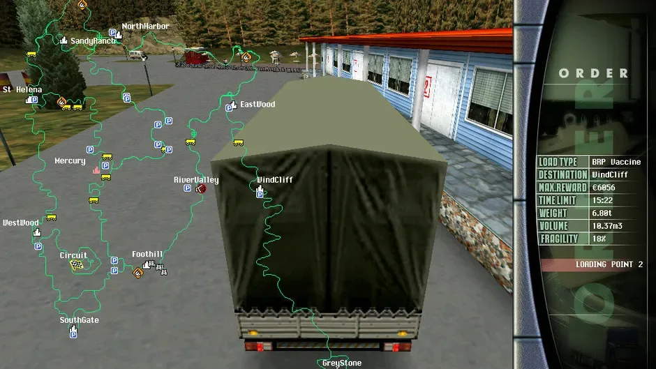 Hard Truck 2: King of the Road, captura de tela 5
