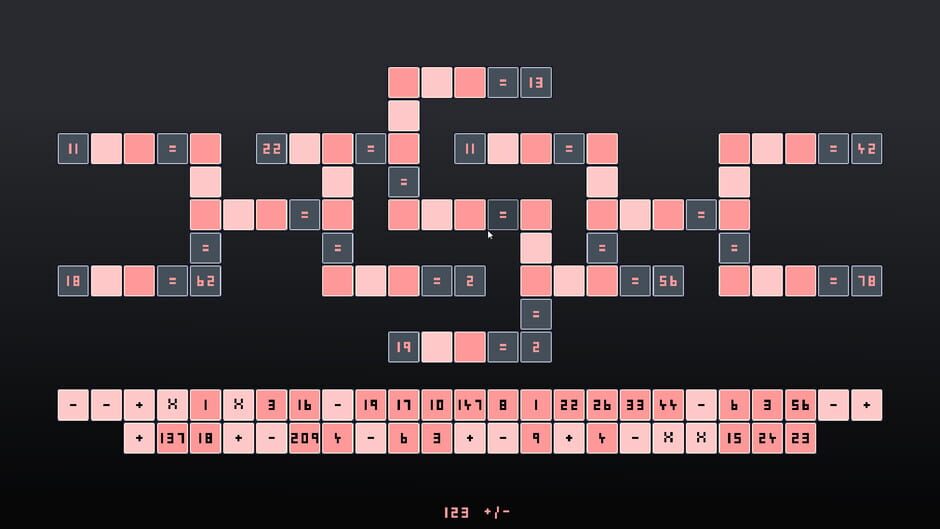 Cross Numbers Screenshot