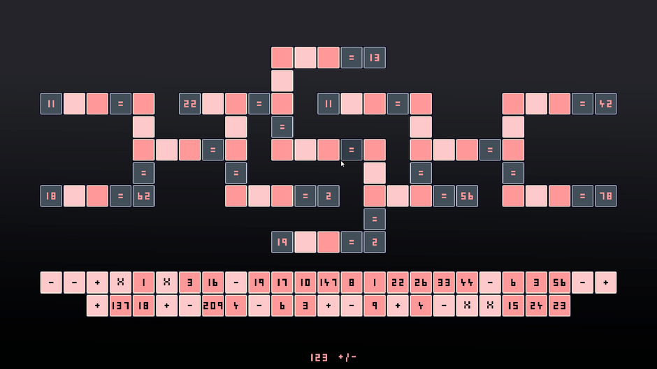 Cross Numbers Screenshot