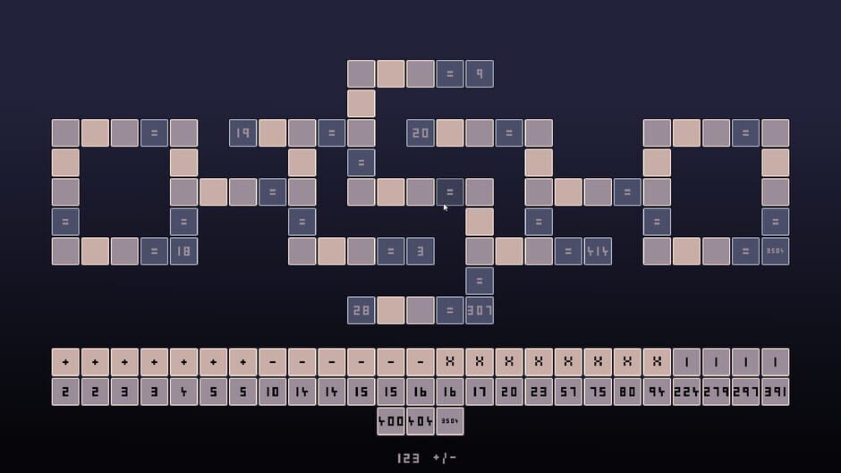 Cross Numbers Screenshot