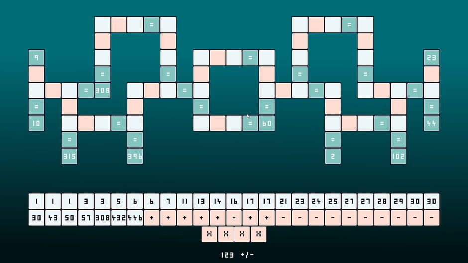 Cross Numbers Screenshot
