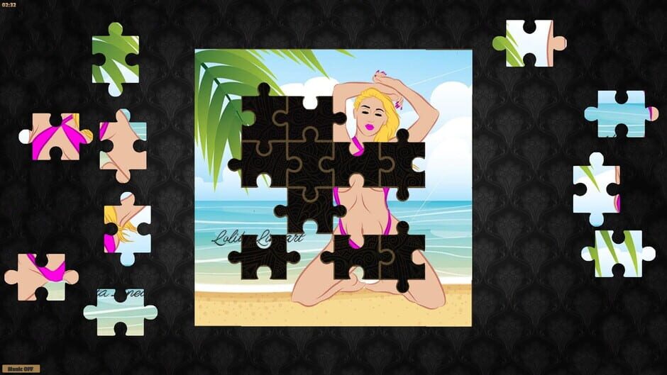Erotic Jigsaw Puzzle Summer Screenshot