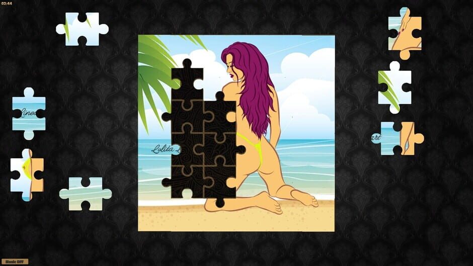 Erotic Jigsaw Puzzle Summer Screenshot
