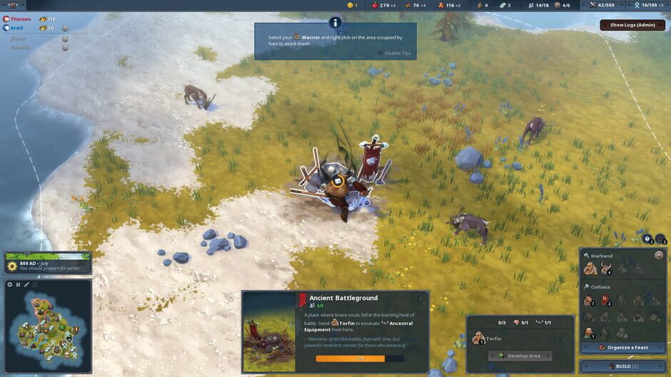 Northgard: Himminbrjotir, Clan of the Ox Screenshot