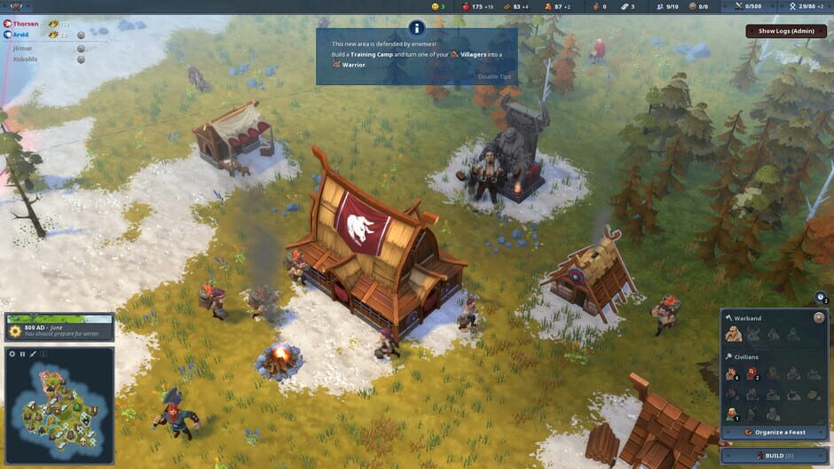 Northgard: Himminbrjotir, Clan of the Ox Screenshot