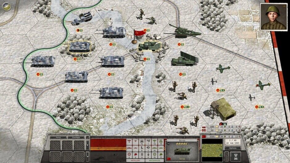 Order of Battle: Red Storm Screenshot