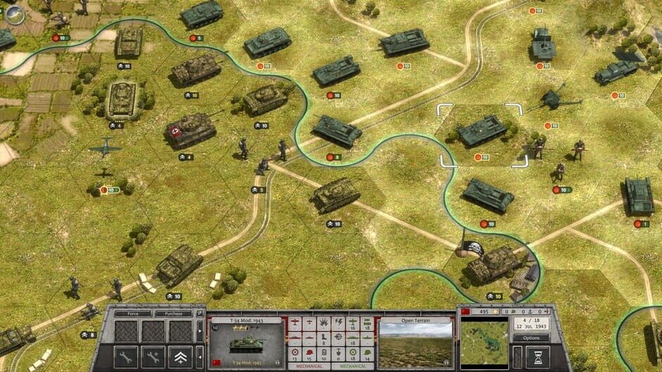 Order of Battle: Red Storm Screenshot