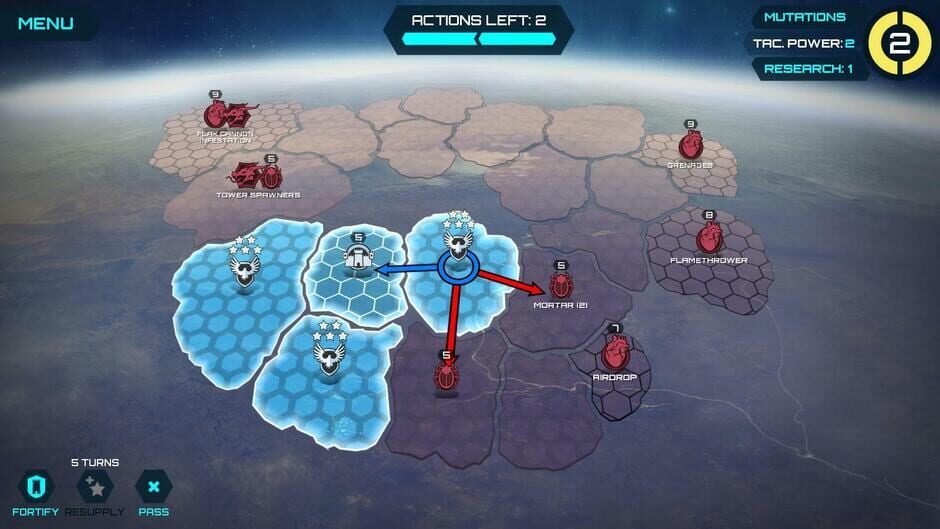 Infested Planet: Planetary Campaign Screenshot