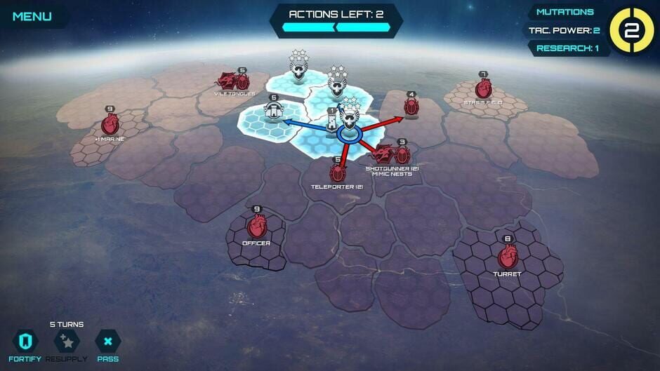Infested Planet: Planetary Campaign Screenshot