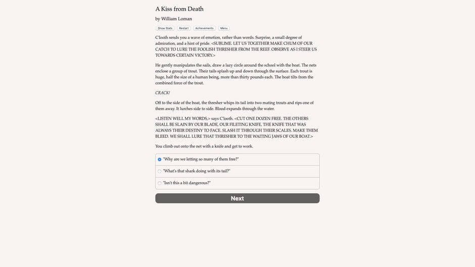 A Kiss from Death Screenshot