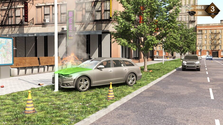 สกรีนช็อตจาก Roadside Assistance Simulator (รูปที่ 3)