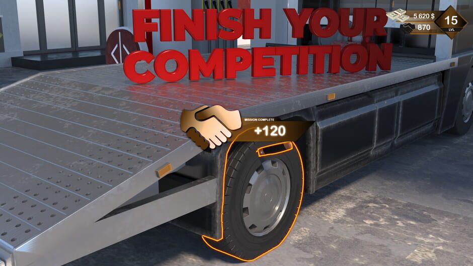 สกรีนช็อตจาก Roadside Assistance Simulator (รูปที่ 5)
