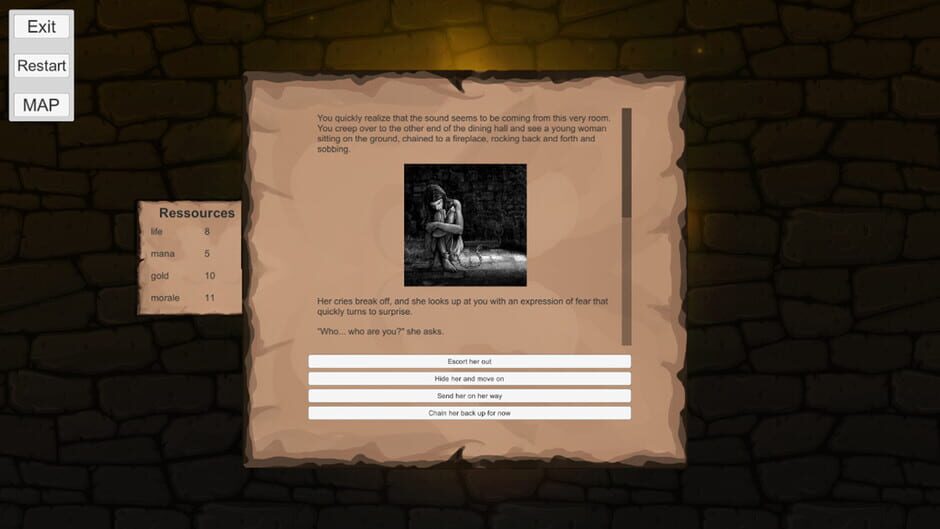 DnD Adventure: Wizard's Choice Screenshot