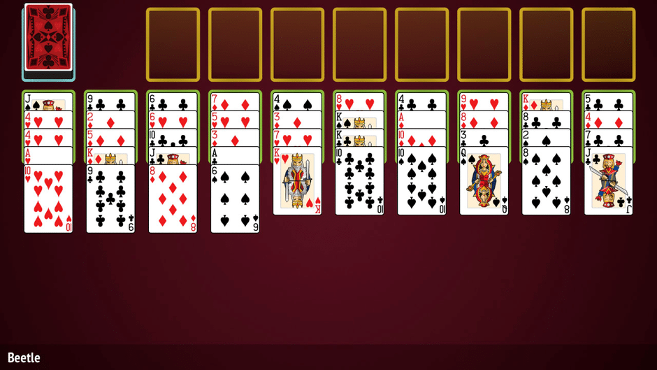 Spider Solitaire Collection Screenshot