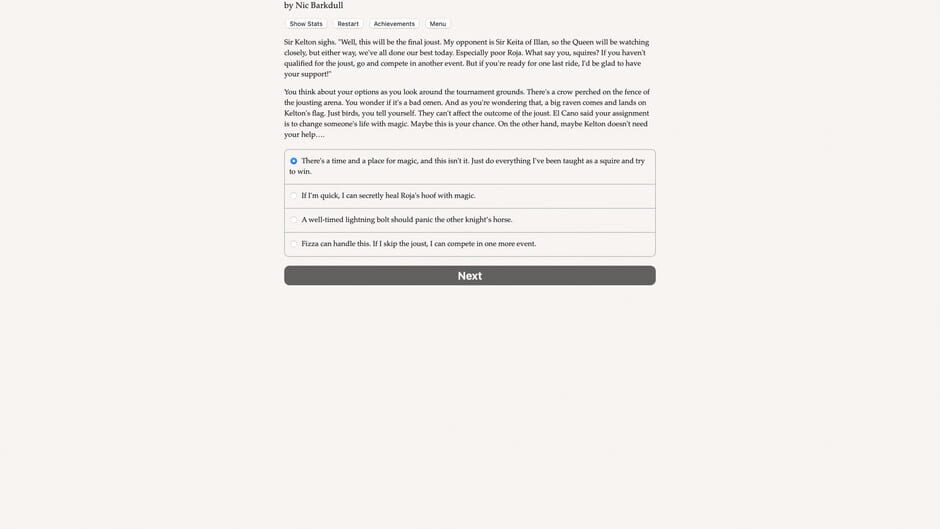 Battlemage: Magic by Mail Screenshot