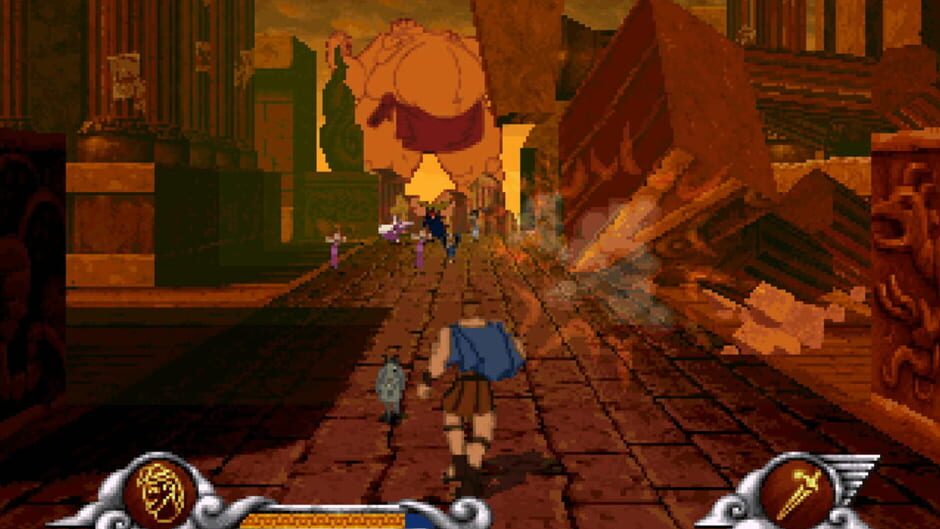 Disney's Hercules Action Game Screenshot