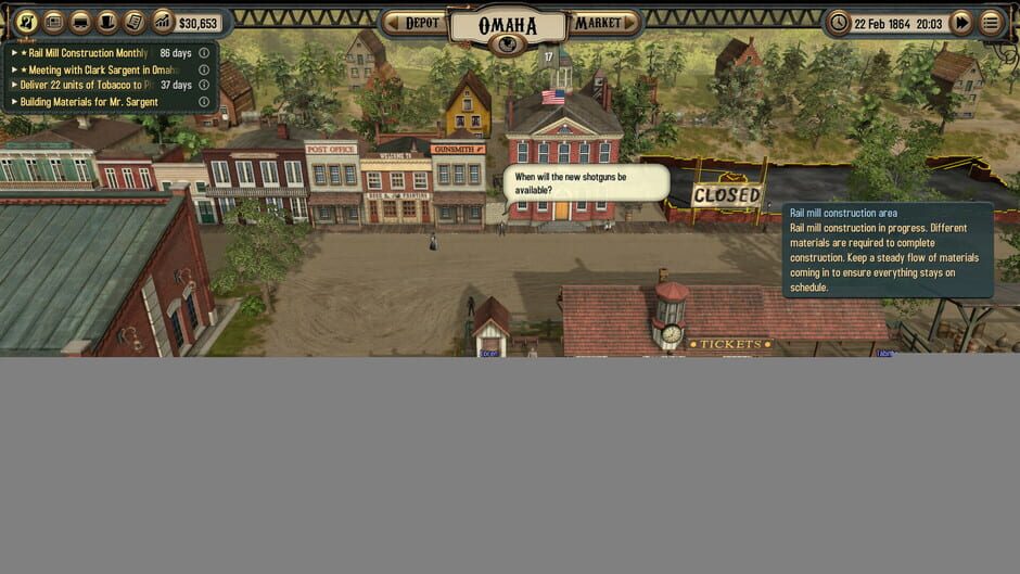 Bounty Train: New West Screenshot