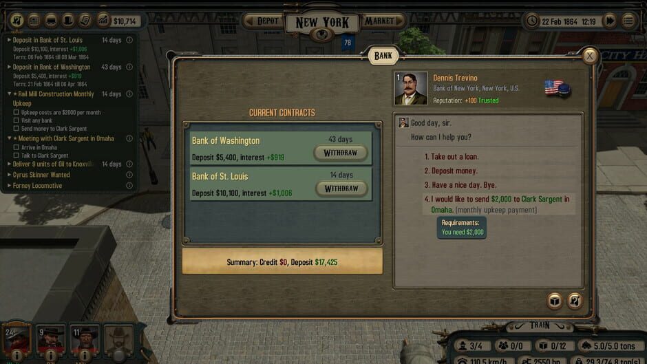 Bounty Train: New West Screenshot