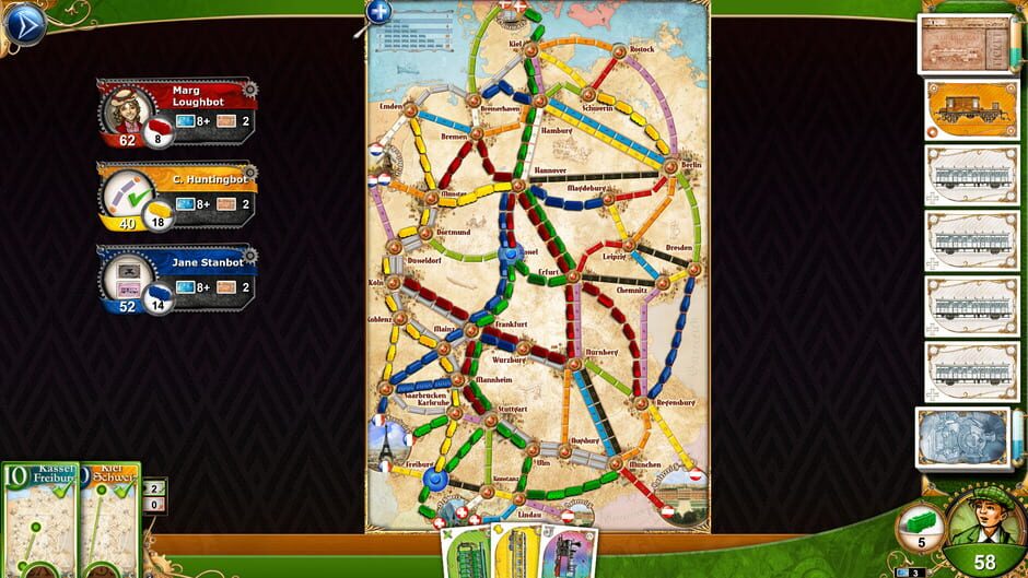 Ticket to Ride: Germany Screenshot