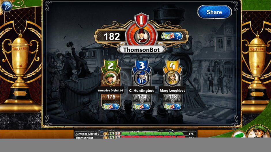 Ticket to Ride: Pennsylvania Screenshot