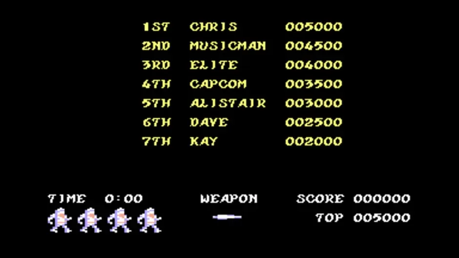 Ghosts 'n Goblins, captura de tela 5