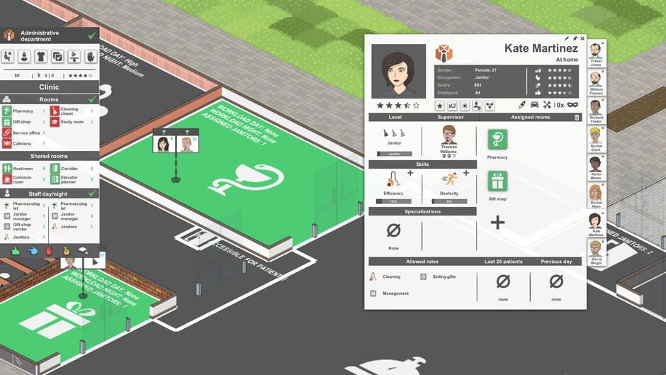 Project Hospital: Hospital Services Screenshot