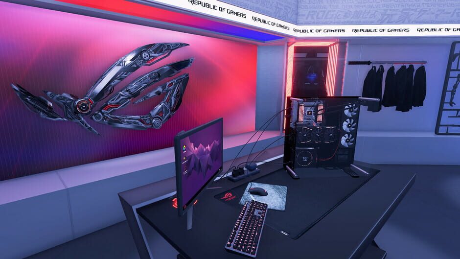 PC Building Simulator: Republic of Gamers Workshop Screenshot