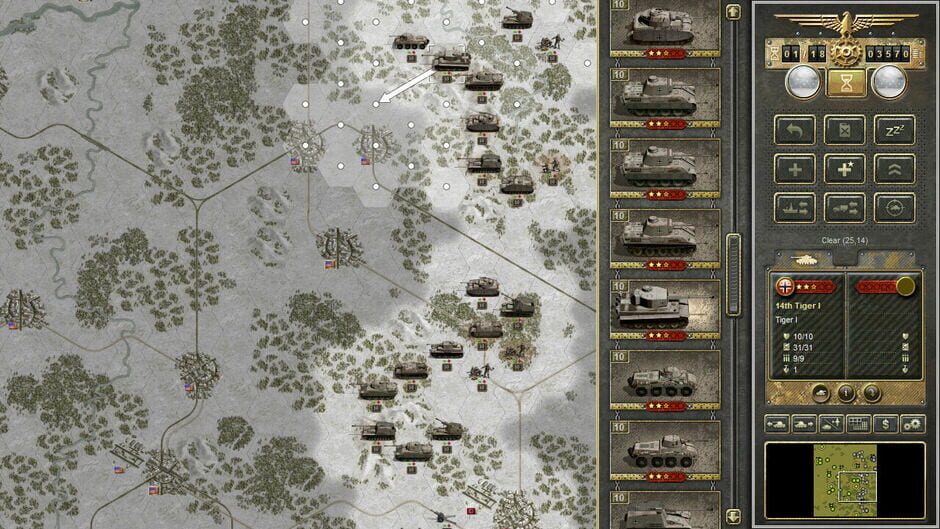 Panzer Corps Gold Screenshot
