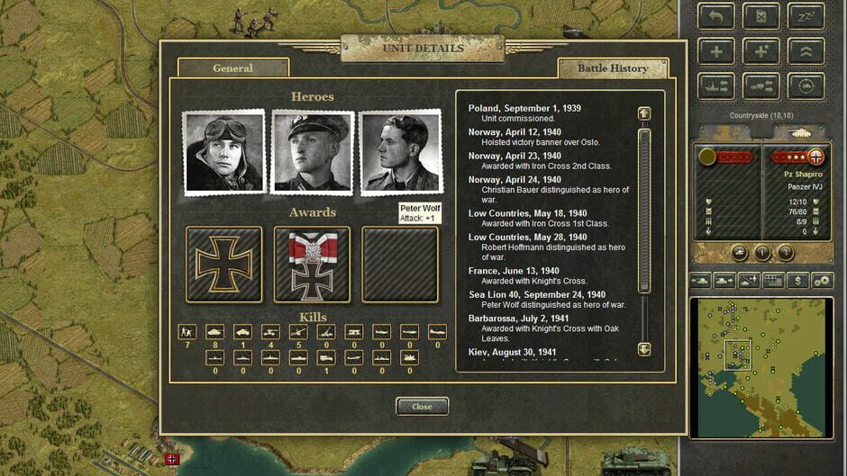 Panzer Corps Gold Screenshot