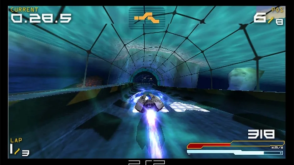 Wipeout Pure, captura de tela 3
