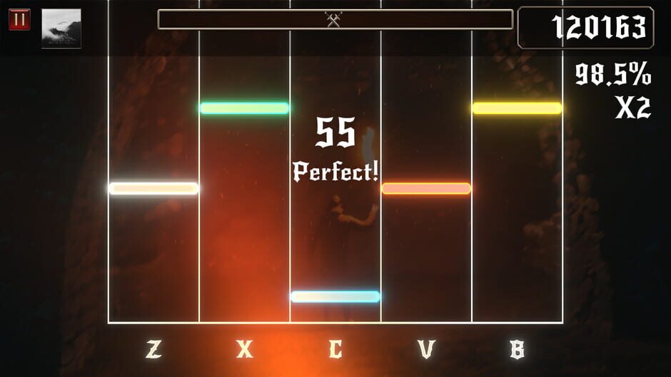 Rhythmetallic Screenshot