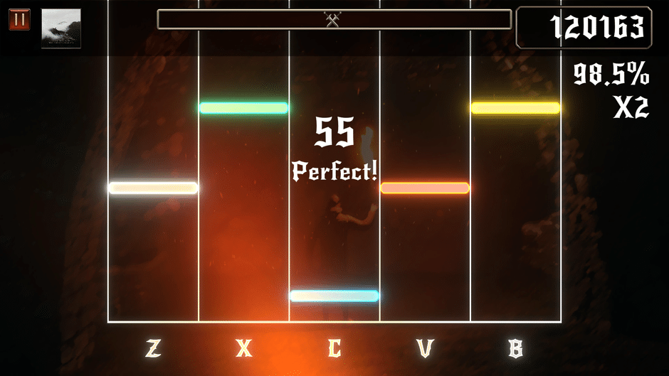 Rhythmetallic Screenshot