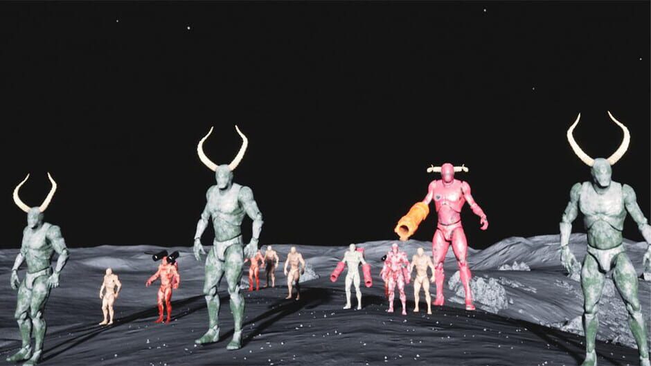 สกรีนช็อตจาก VR Skirmish on Solar System Planets: Shooting Battle (รูปที่ 3)
