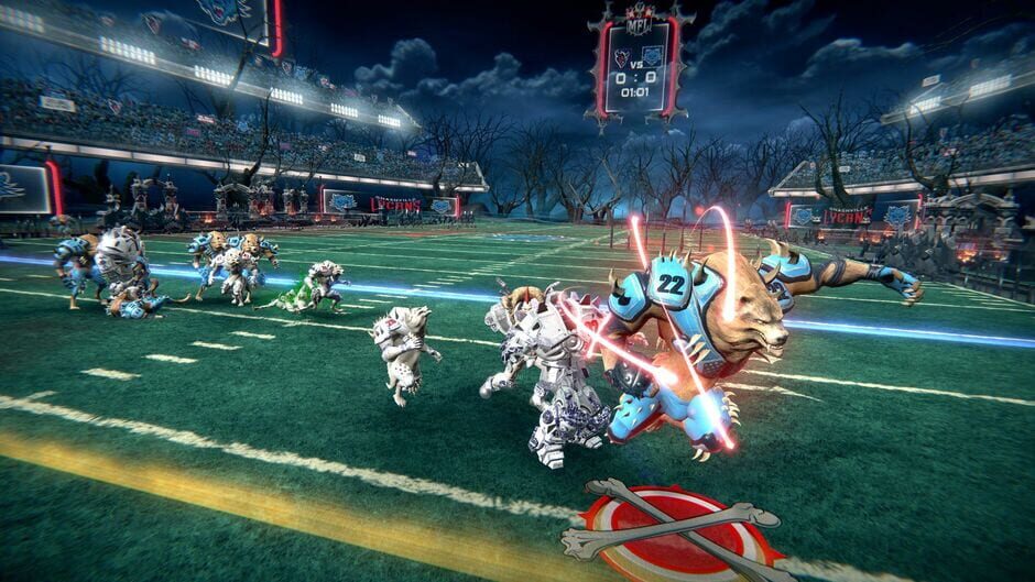 Mutant Football League: Gnashville Lycans Screenshot