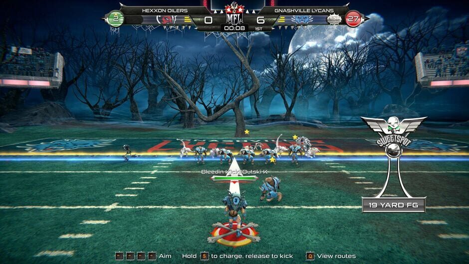 Mutant Football League: Gnashville Lycans Screenshot