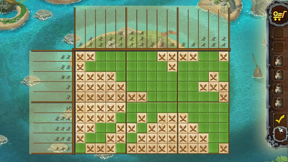Fill & Cross: Pirate Riddles Screenshot