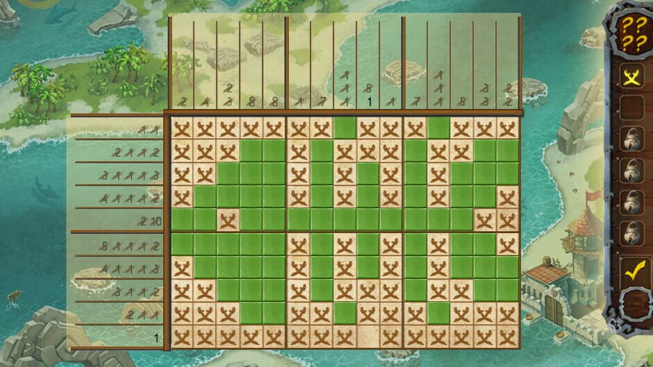 Fill & Cross: Pirate Riddles Screenshot