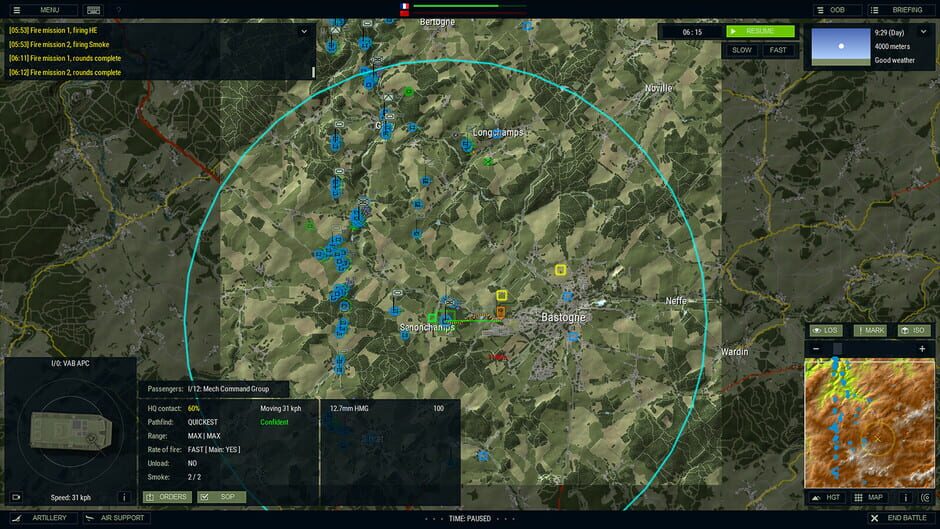 Armored Brigade Nation Pack: France - Belgium Screenshot