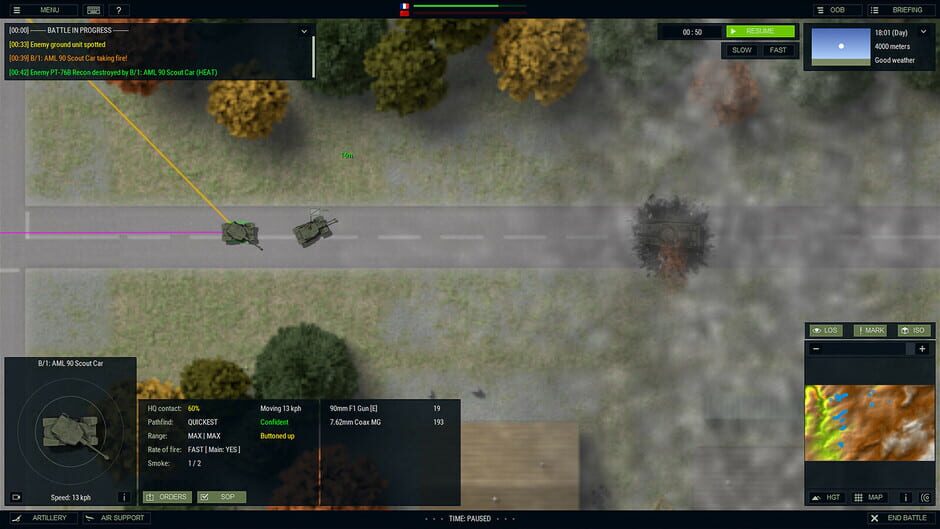Armored Brigade Nation Pack: France - Belgium Screenshot