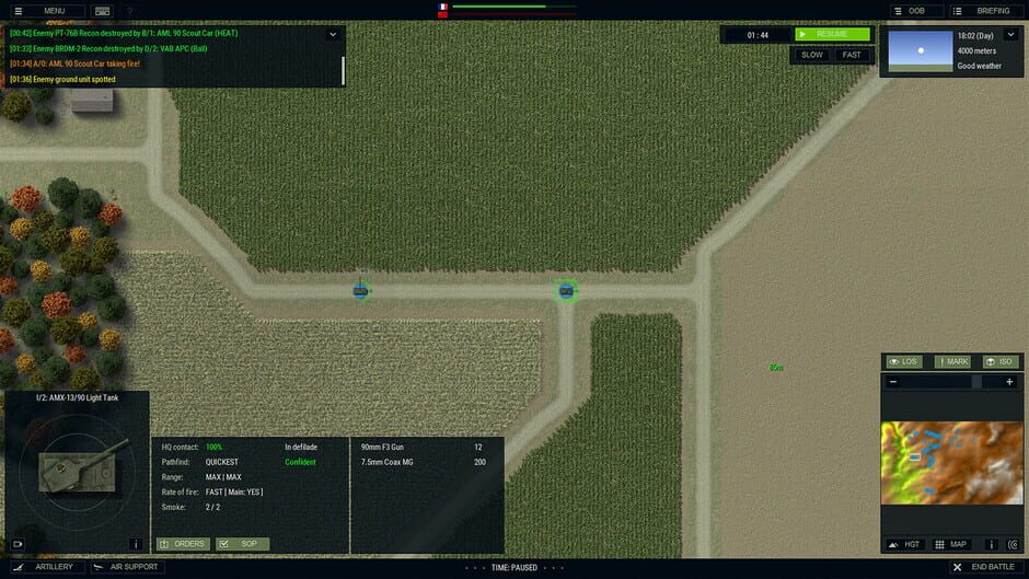 Armored Brigade Nation Pack: France - Belgium Screenshot