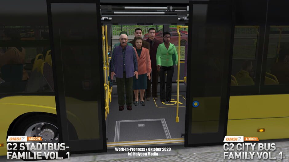 สกรีนช็อตจาก OMSI 2: C2-Stadtbus-Familie Vol.1 (รูปที่ 3)