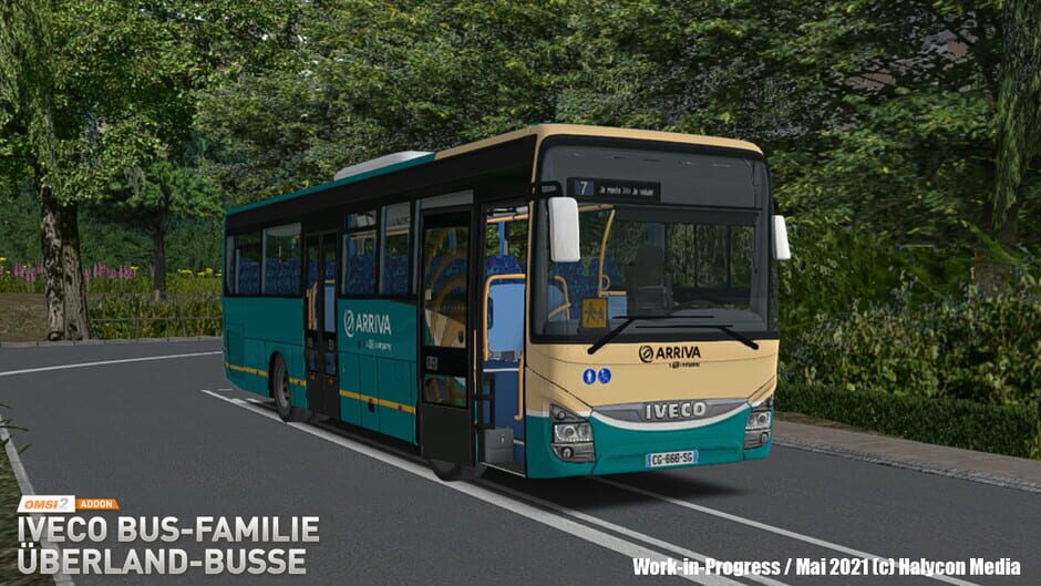 สกรีนช็อตจาก OMSI 2: IVECO Bus Family Interurban Generation (รูปที่ 16)