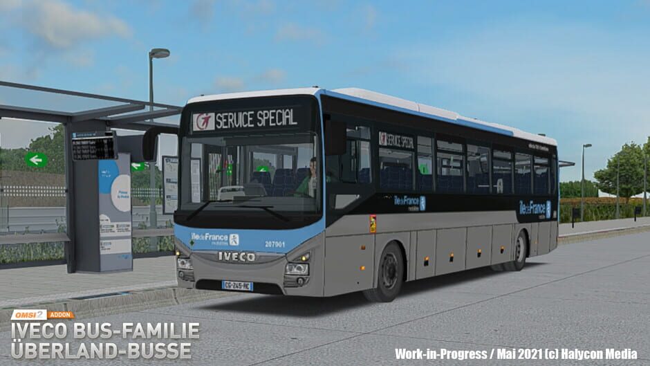 สกรีนช็อตจาก OMSI 2: IVECO Bus Family Interurban Generation (รูปที่ 13)