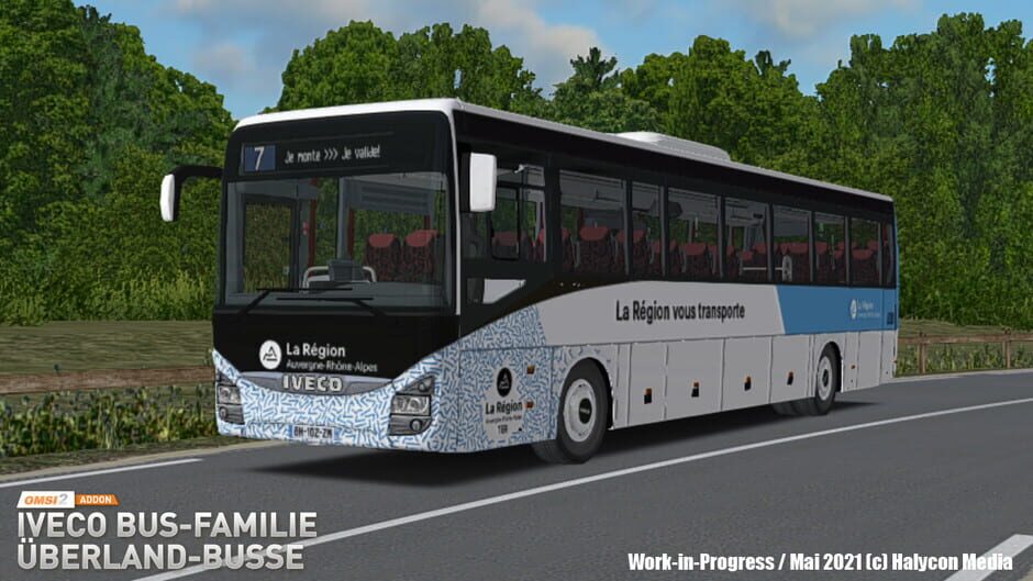 สกรีนช็อตจาก OMSI 2: IVECO Bus Family Interurban Generation (รูปที่ 9)