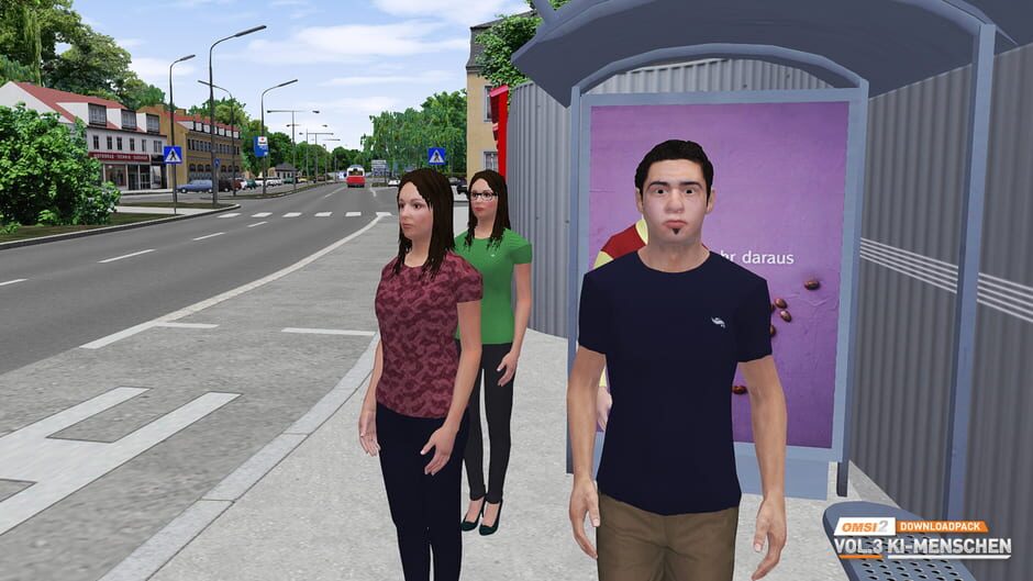 สกรีนช็อตจาก OMSI 2: Downloadpack Vol.3 - KI-Menschen (รูปที่ 8)