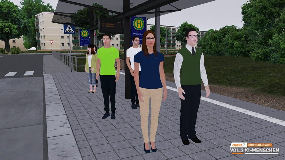 สกรีนช็อตจาก OMSI 2: Downloadpack Vol.3 - KI-Menschen (รูปที่ 2)