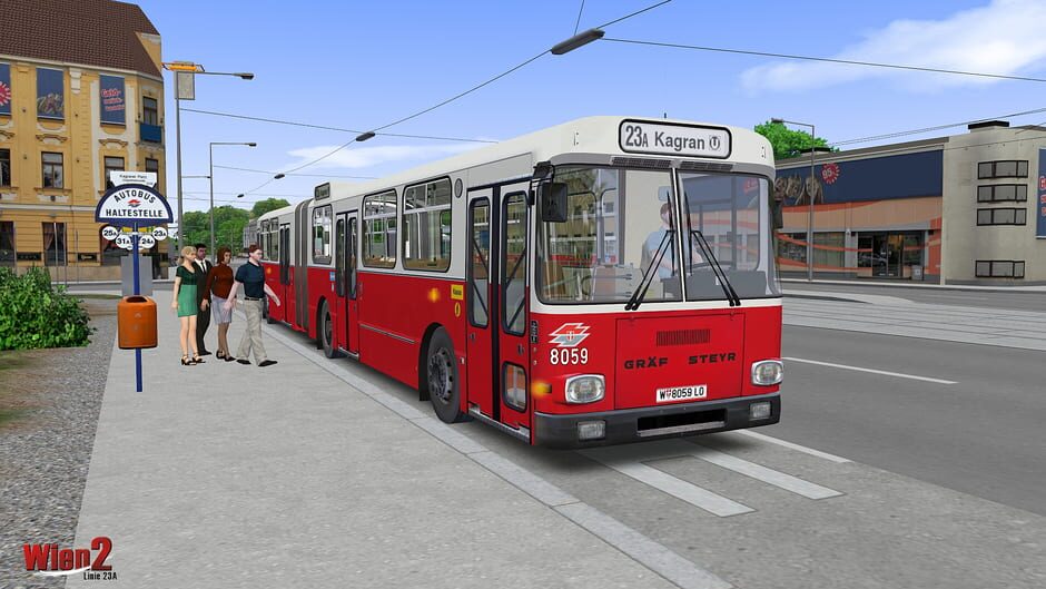 สกรีนช็อตจาก OMSI 2: Vienna 2 - Line 23A (รูปที่ 10)