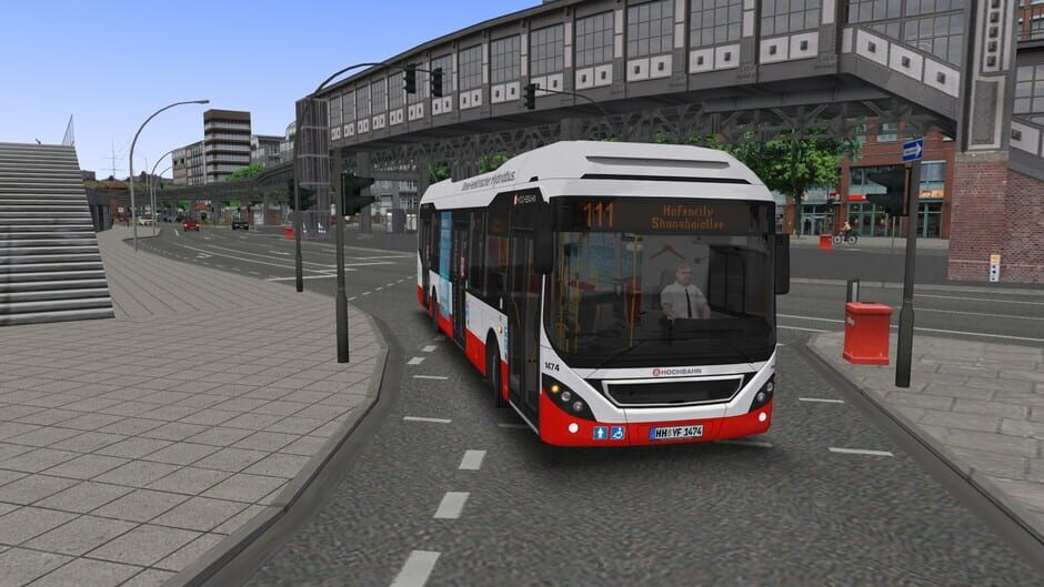 สกรีนช็อตจาก OMSI 2: HafenCity - Hamburg Modern (รูปที่ 7)