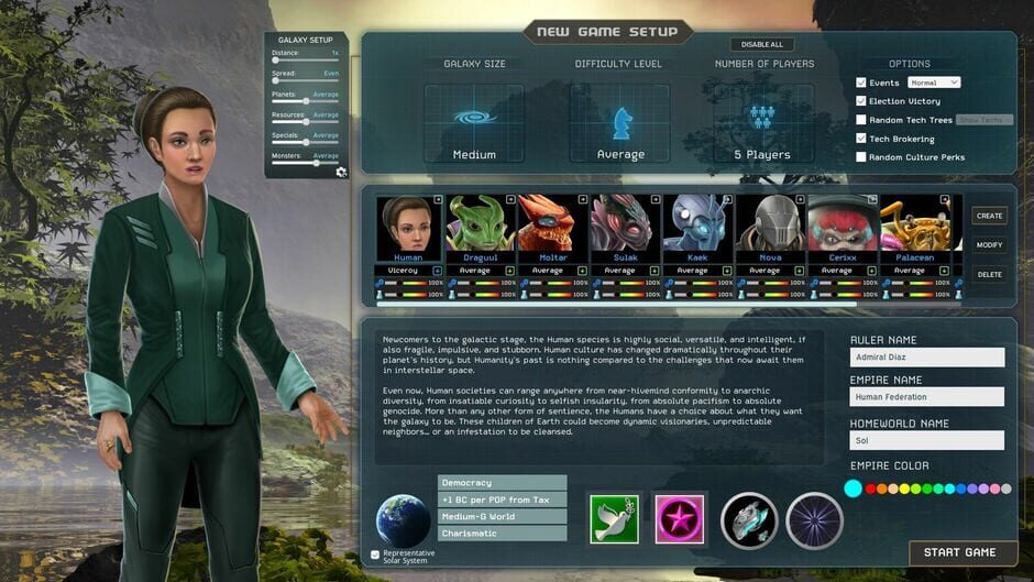 Interstellar Space: Genesis - Natural Law Screenshot